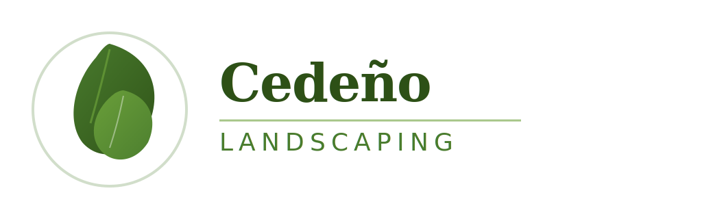 Cedeño Landscaping logo